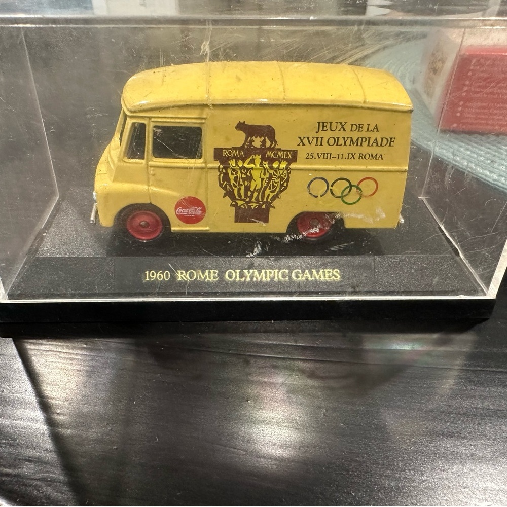 1960 Rome Olympic Games Yellow Model Van